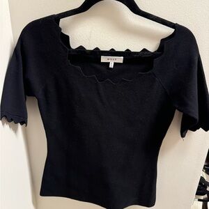 Milly M scallop top